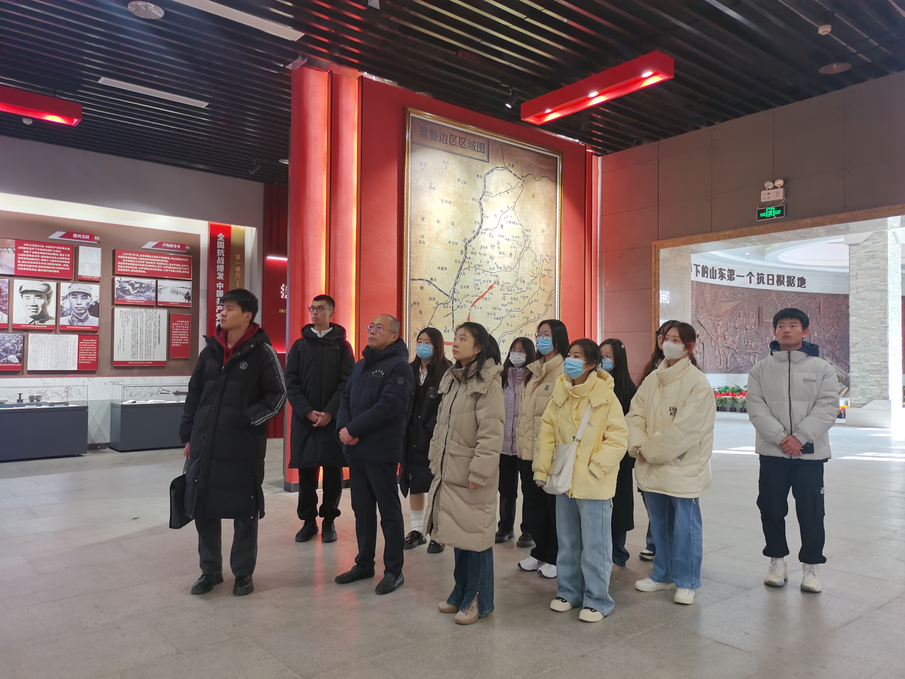 1月19日，山东中医药大学学生到冀鲁边区革命纪念馆参观学习.jpg