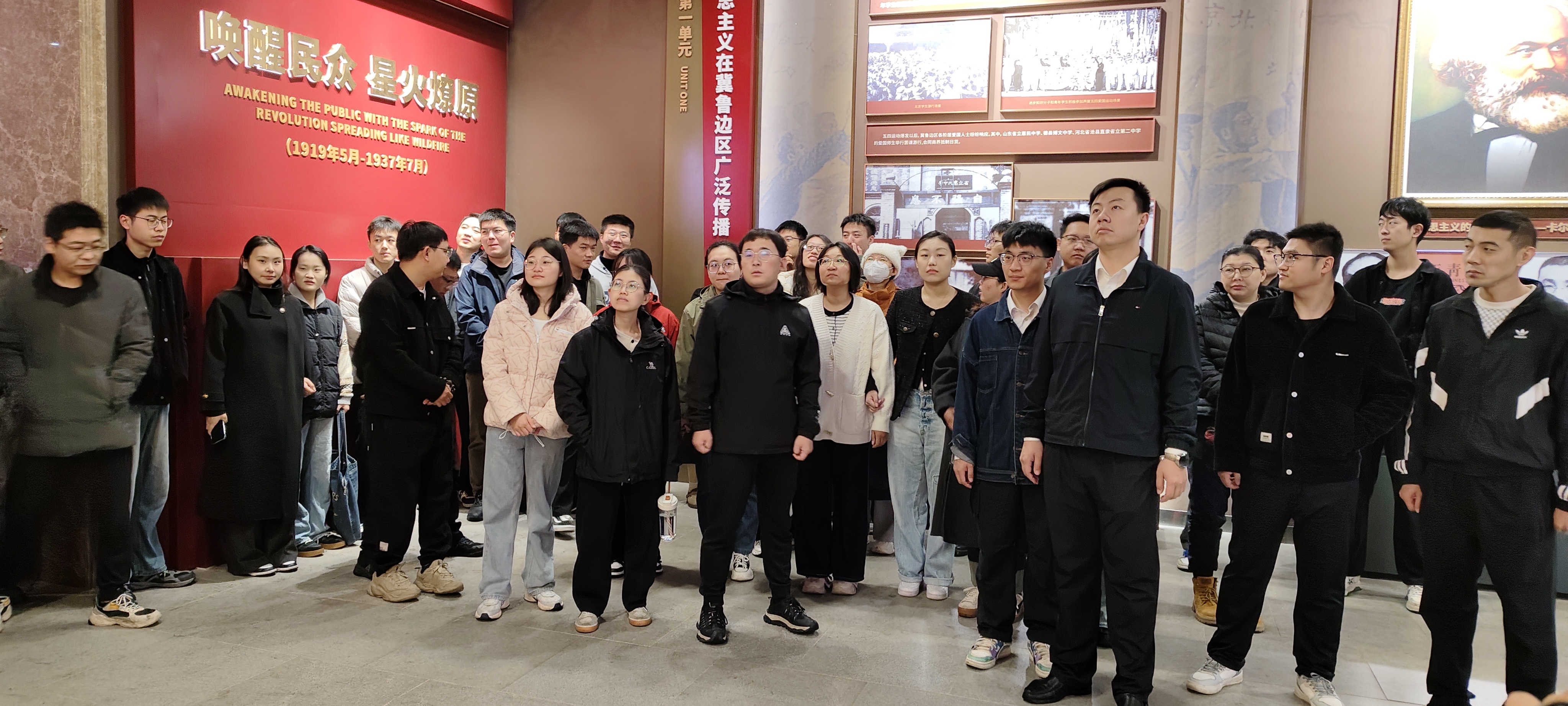 乐陵市新录用公务员培训班到冀鲁边区革命纪念园开展现场教学