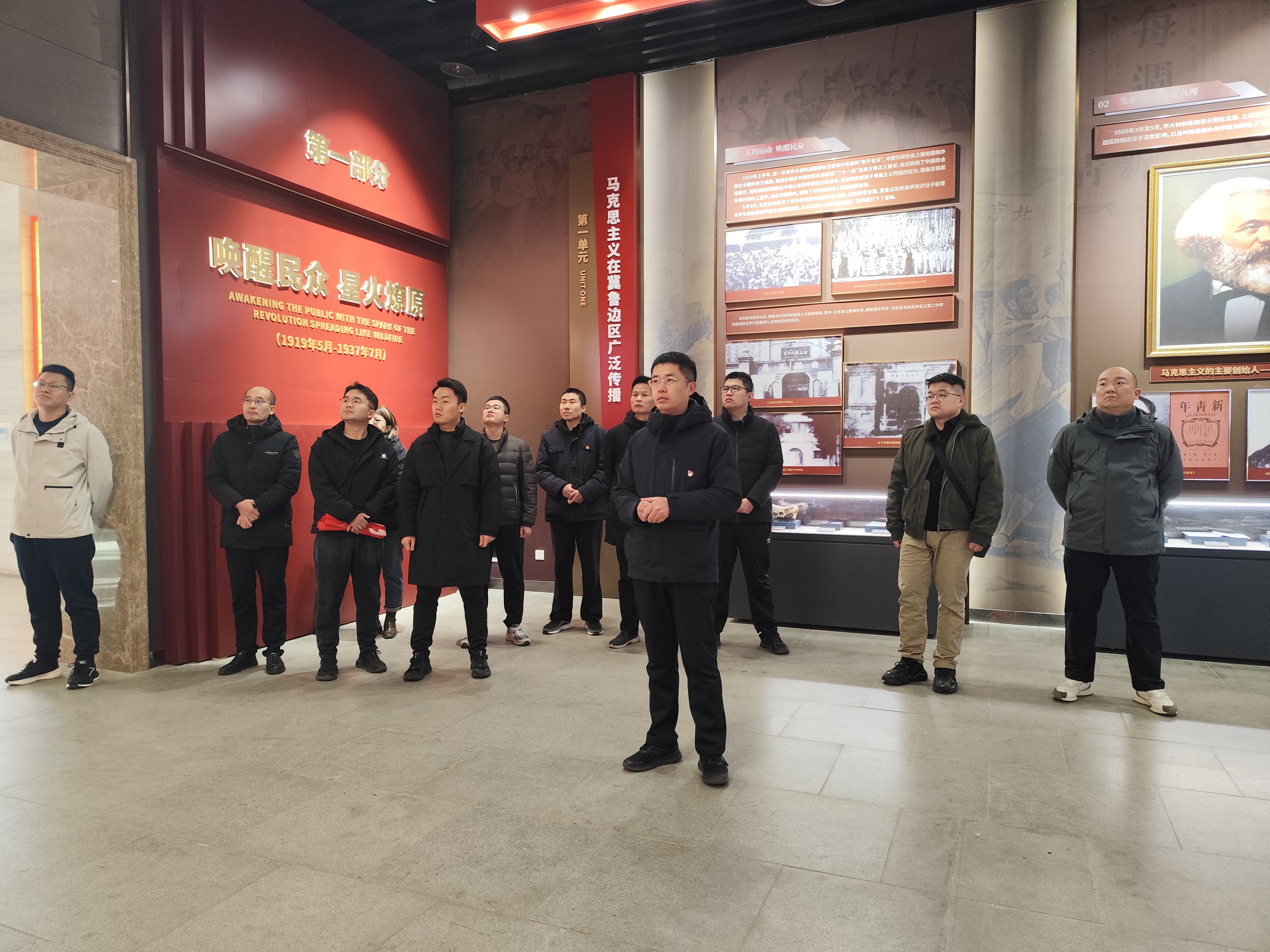 乐陵市“四进”工作支队到冀鲁边区革命纪念园开展主题党日活动